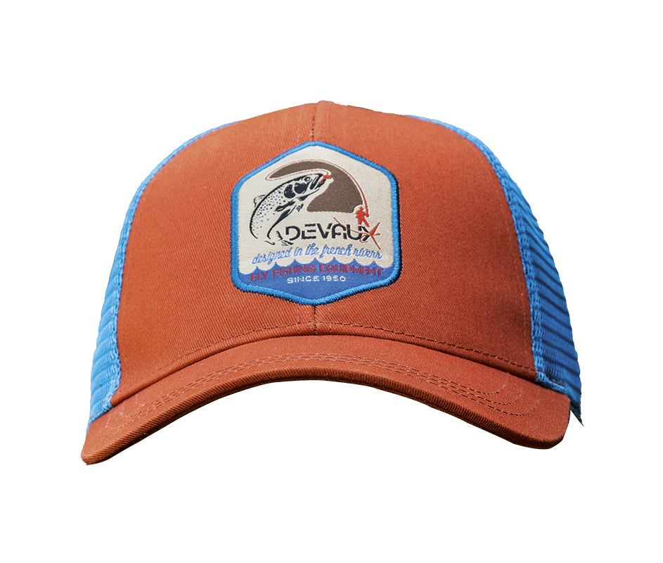 CASQUETTE DEVAUX TRUCKER BOMBLUE